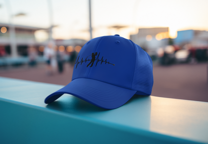 Golf Heartbeat (DTF Printed Hat)