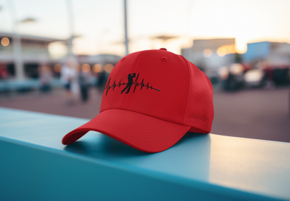Golf Heartbeat (DTF Printed Hat)