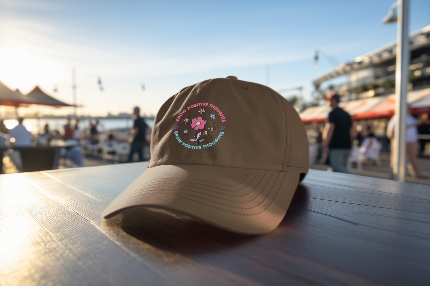Grow Positive Thoughts (DTF Printed Hat)