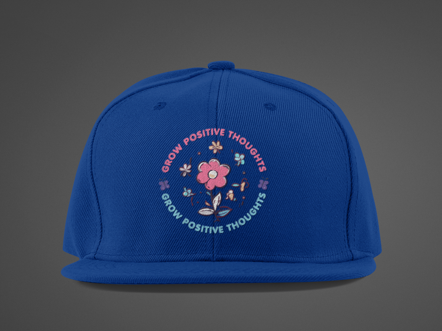 Grow Positive Thoughts (DTF Printed Hat)