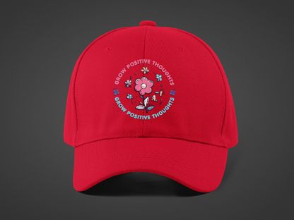 Grow Positive Thoughts (DTF Printed Hat)