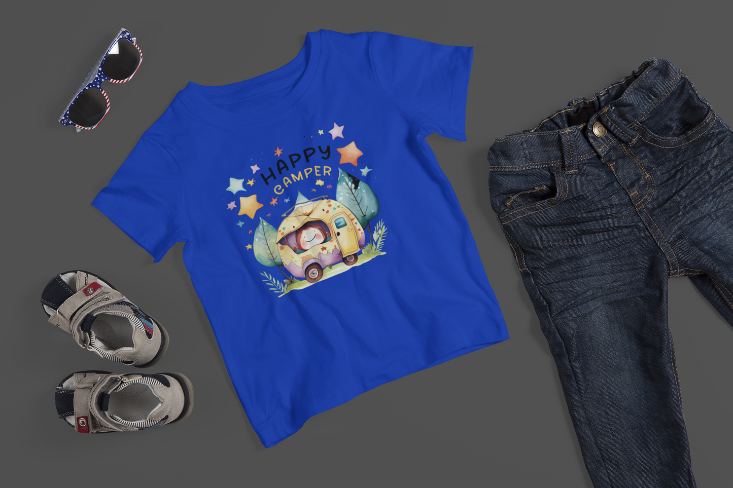 Happy Camper - J&S Custom Prints