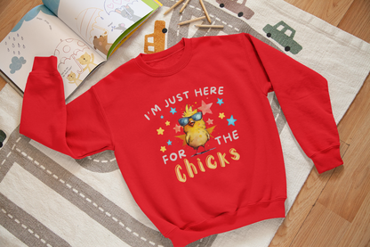 Here For The Chicks - J&S Custom Prints