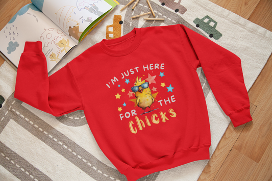 Here For The Chicks - J&S Custom Prints
