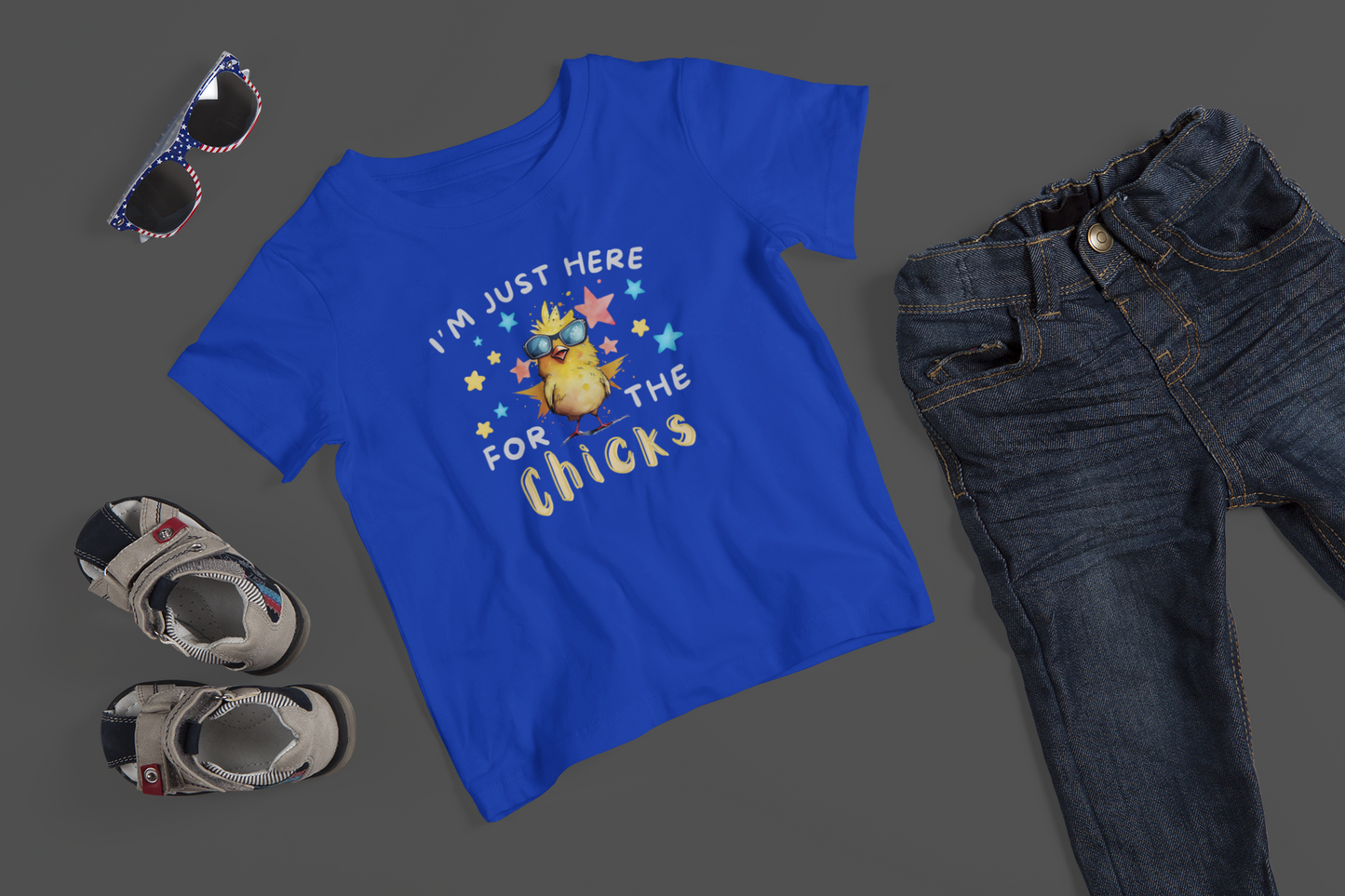 Here For The Chicks - J&S Custom Prints