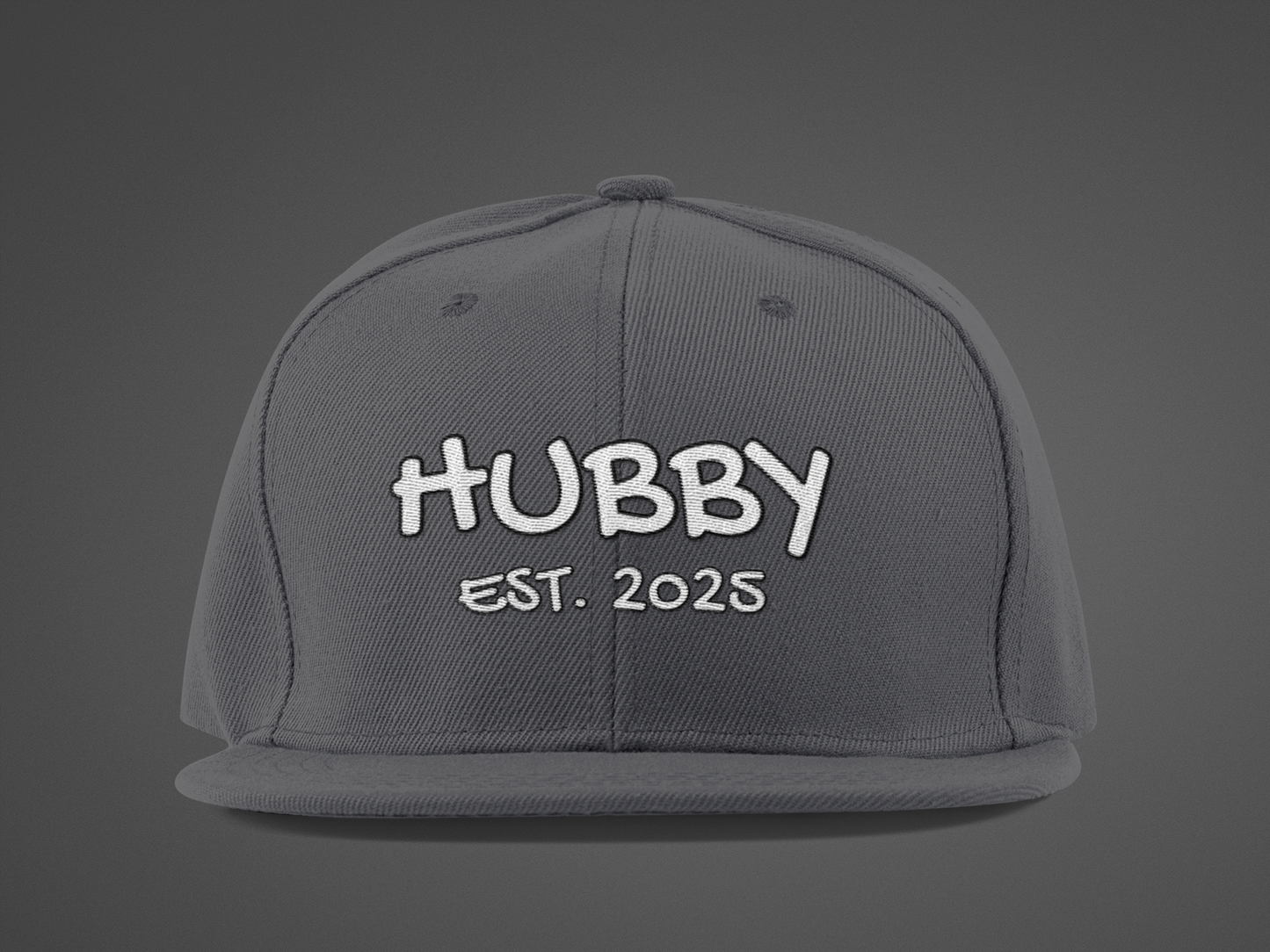 Matching Marriage Hats -- Hubby (DTF Printed Hat)