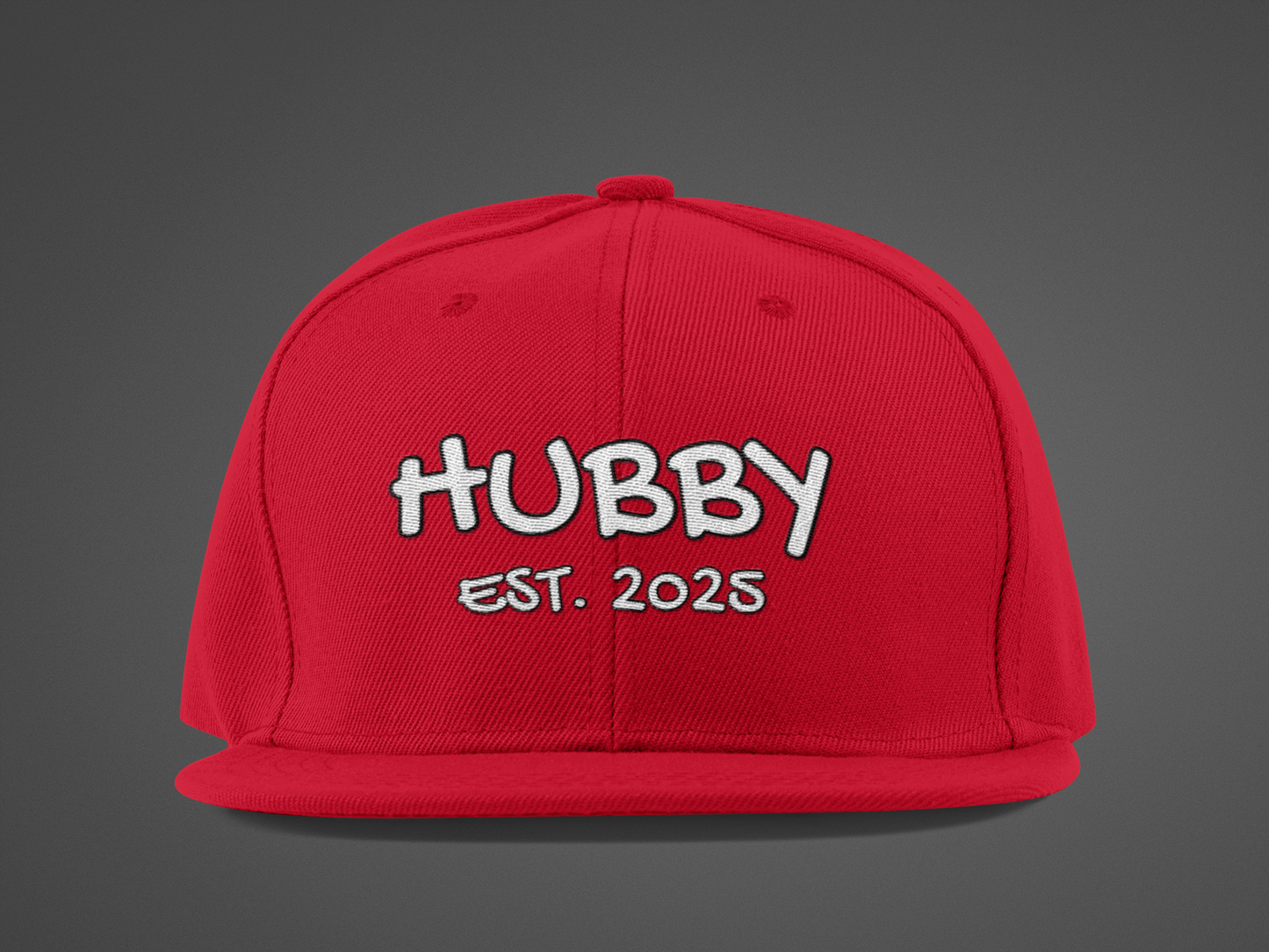 Matching Marriage Hats -- Hubby (DTF Printed Hat)