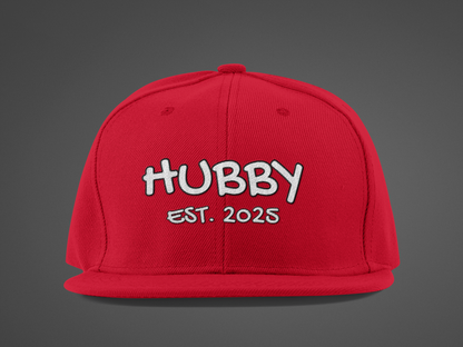 Matching Marriage Hats -- Hubby (DTF Printed Hat)