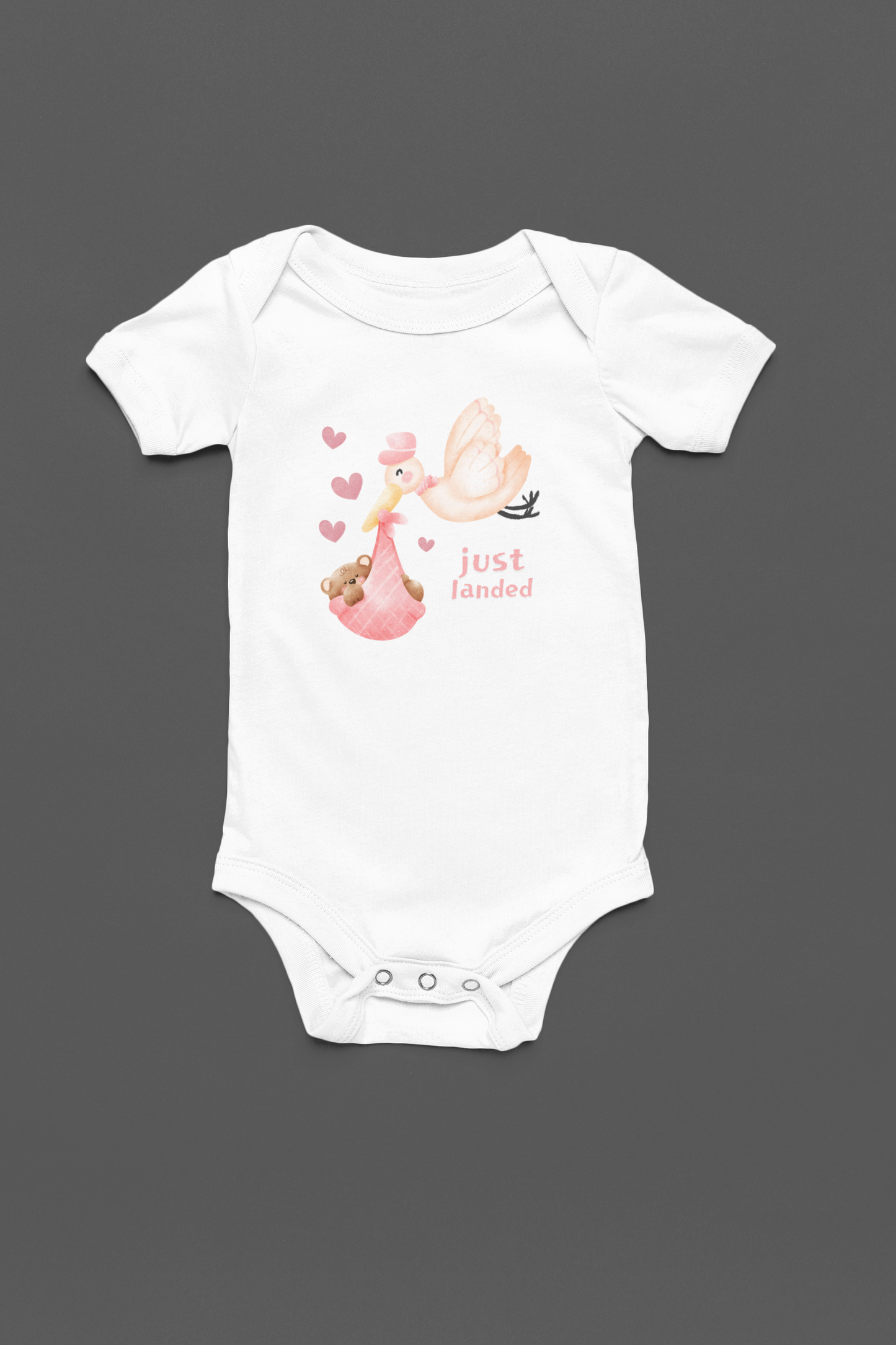 Just Landed (Boy or Girl Option) - J&S Custom Prints
