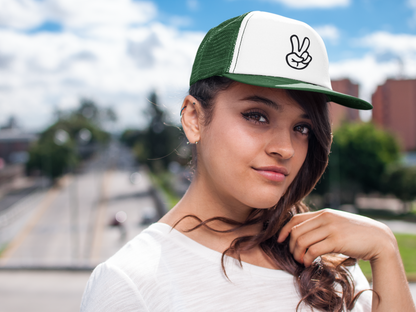 Peace Sign (DTF Printed Hat)