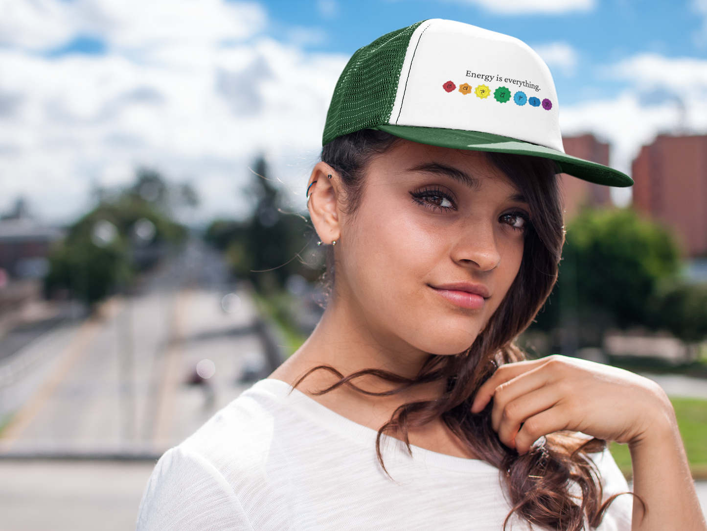 Energy is Everything -- Chakras (DTF Printed Hat)