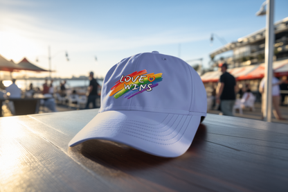 LGBTQ+ "Love Wins" (DTF Printed Hat)