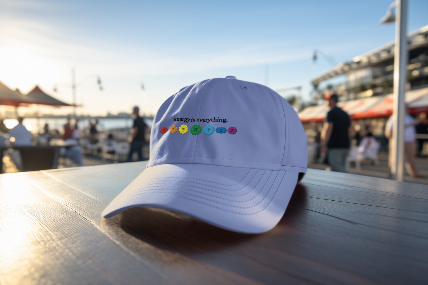 Energy is Everything -- Chakras (DTF Printed Hat)