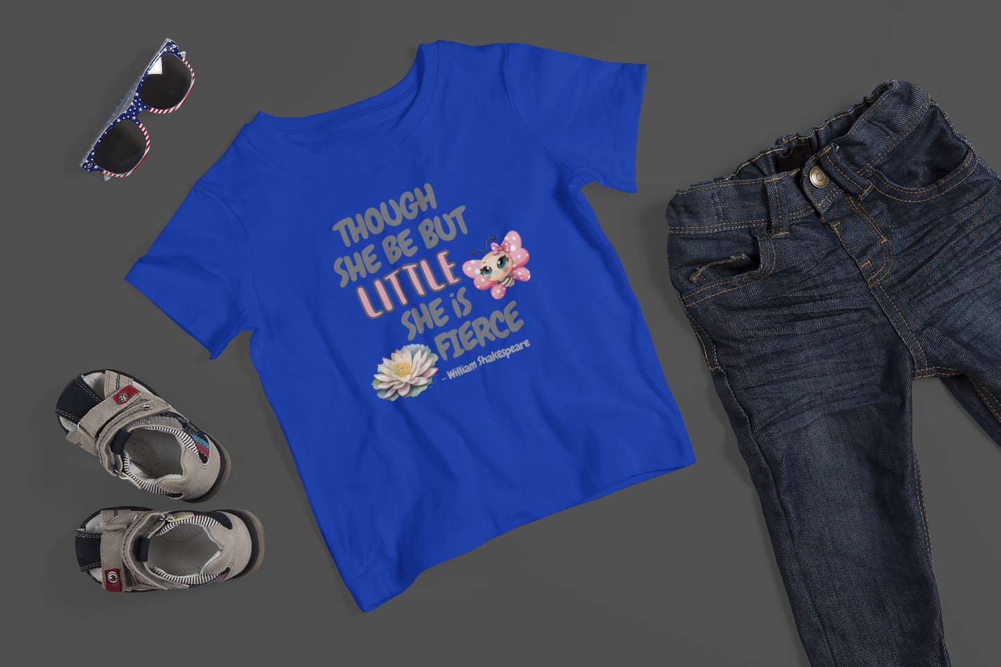 Little But Fierce - J&S Custom Prints
