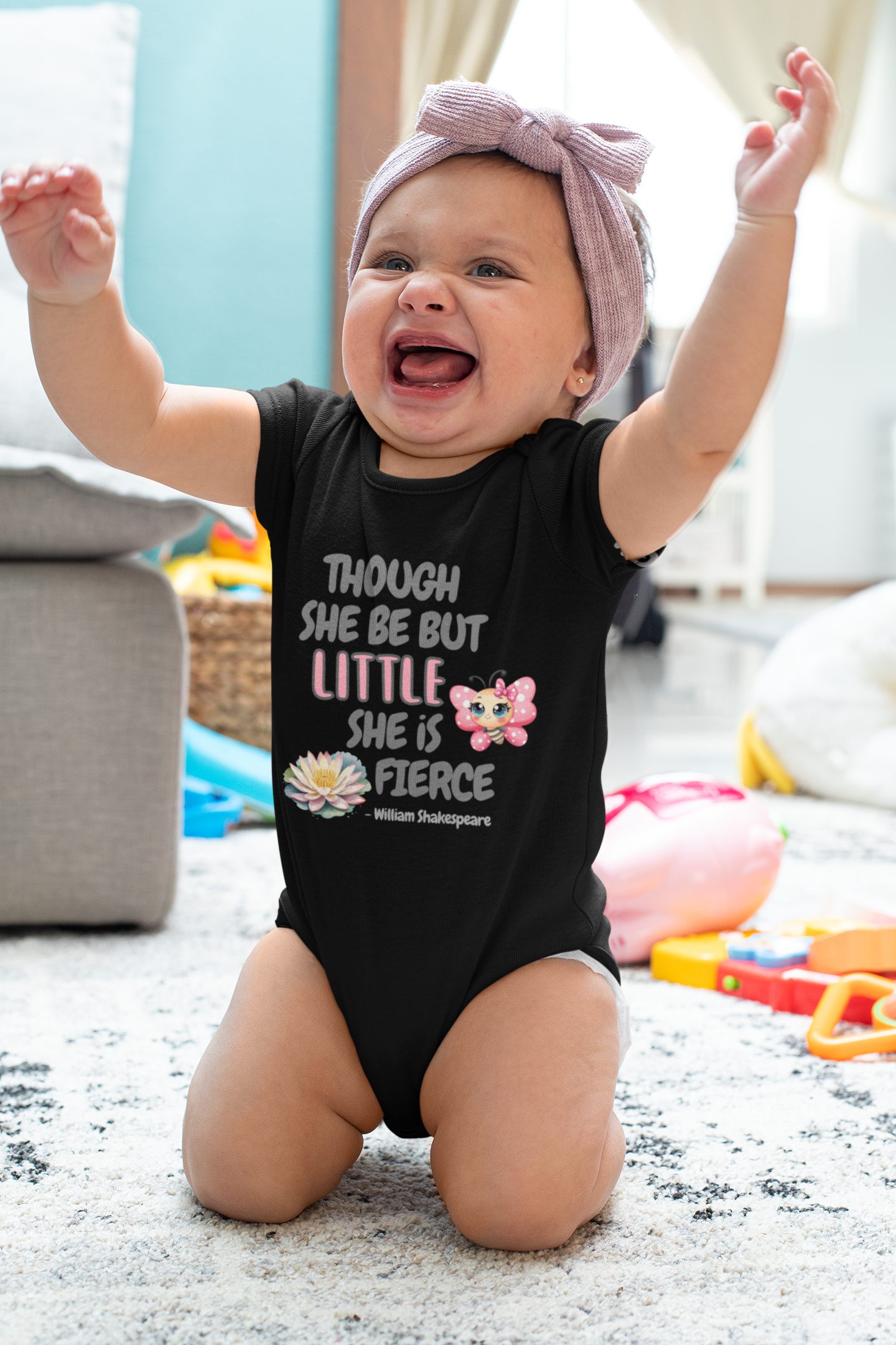 Little But Fierce - J&S Custom Prints