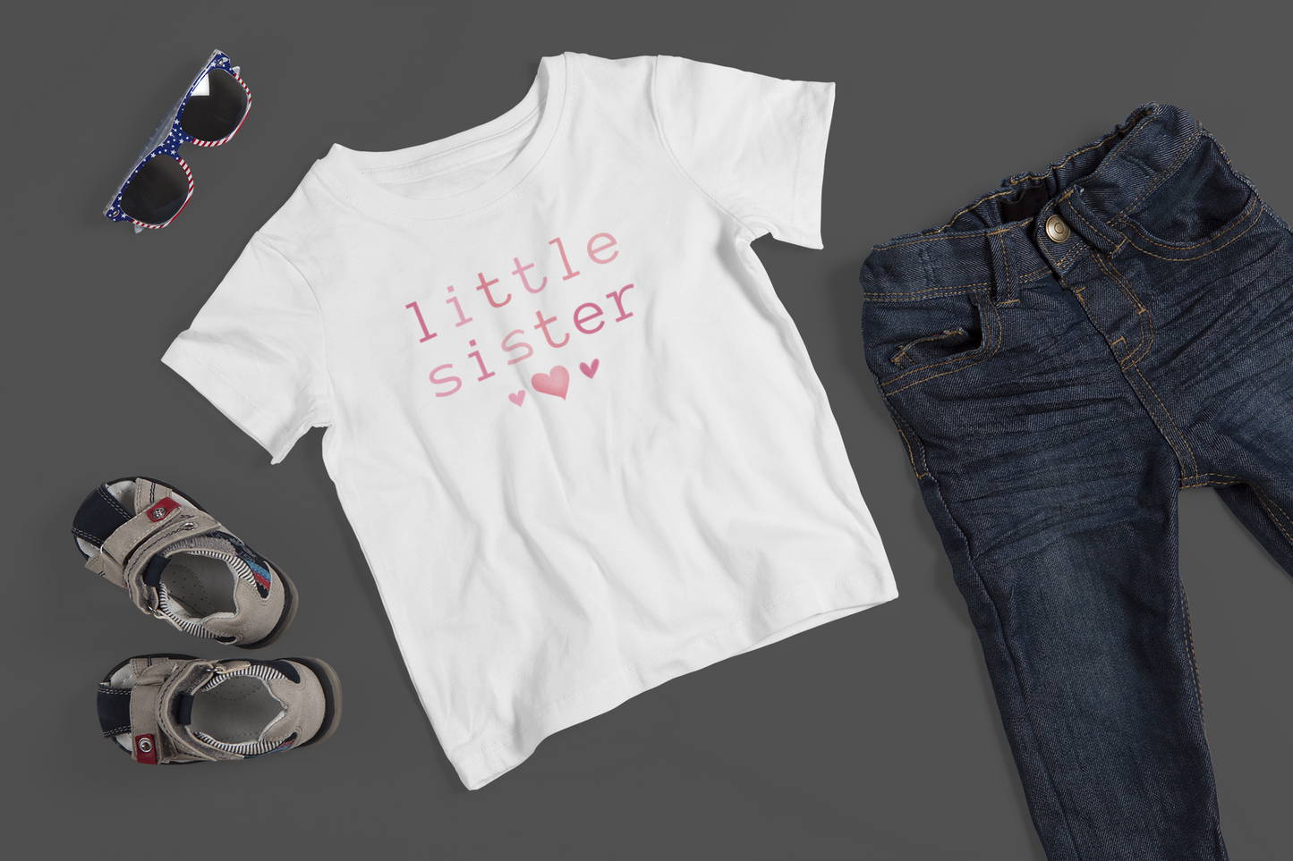 Little Sister (Pink) - J&S Custom Prints