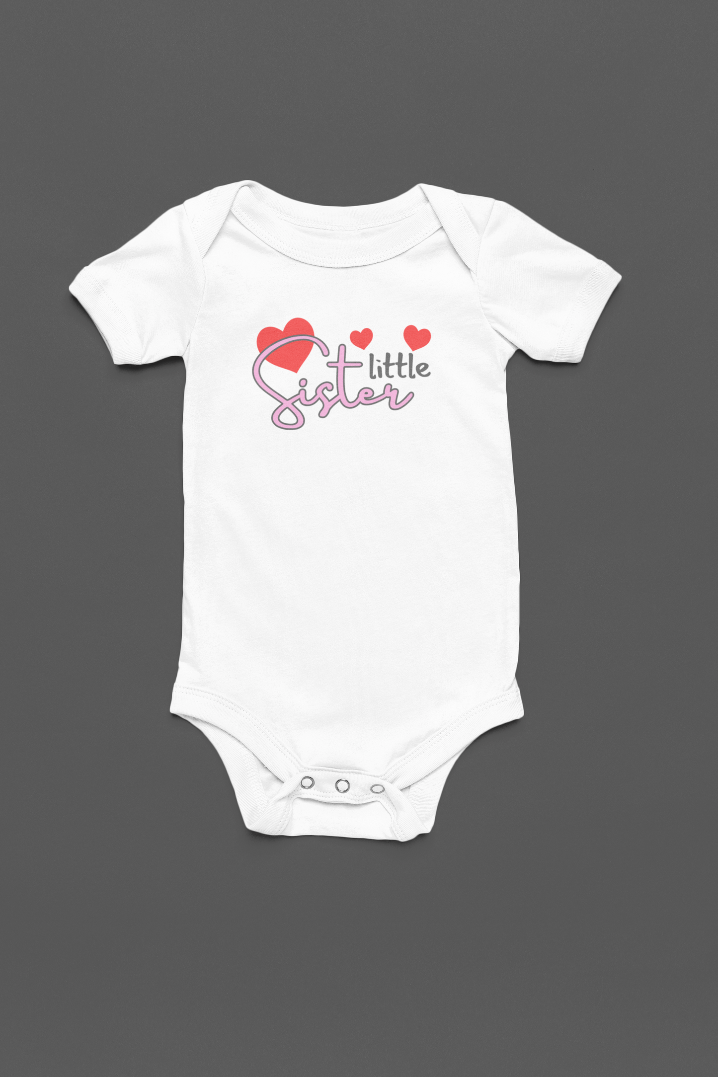 Little Sister (Hearts) - J&S Custom Prints