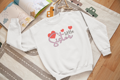 Little Sister (Hearts) - J&S Custom Prints