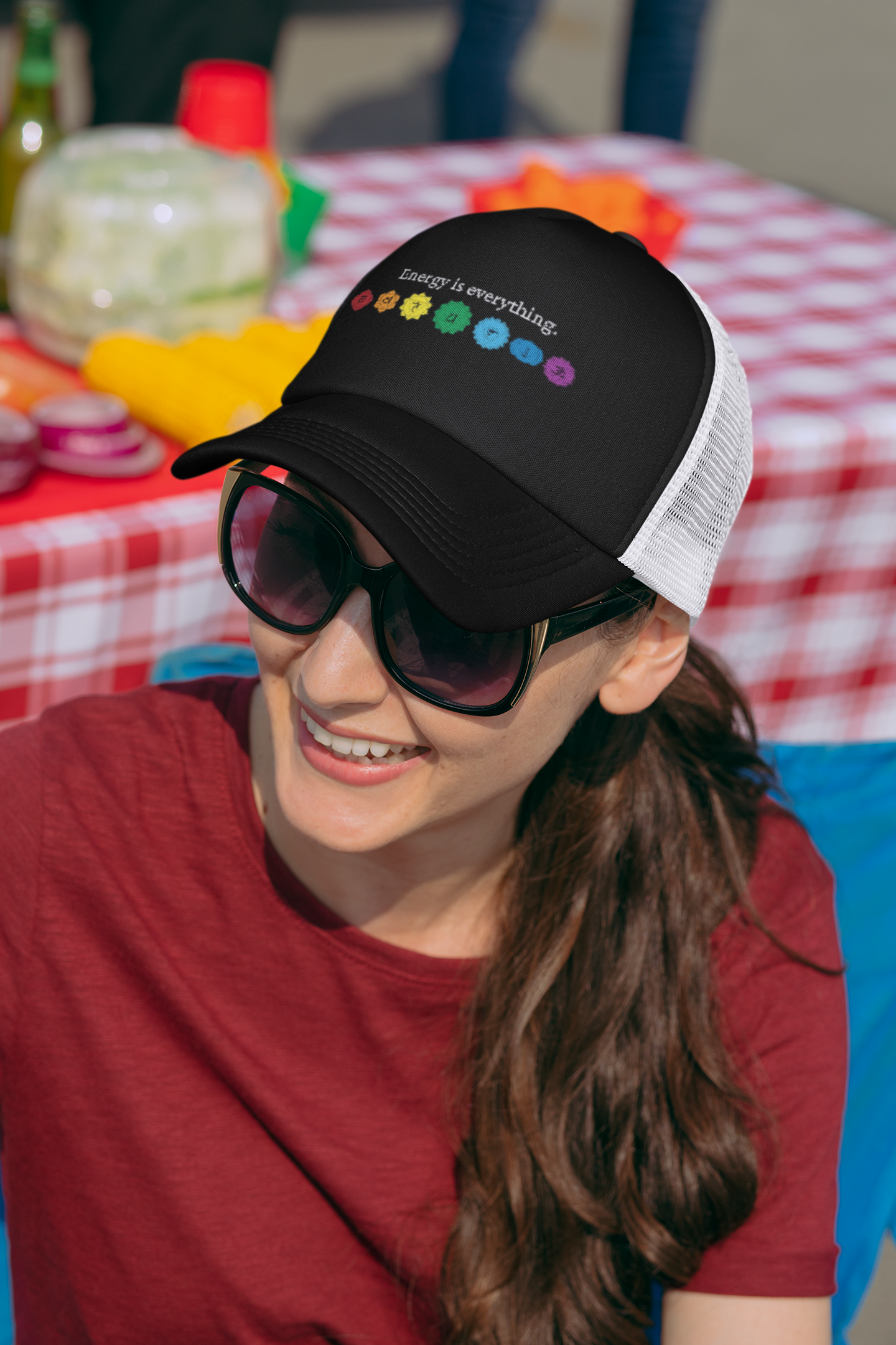 Energy is Everything -- Chakras (DTF Printed Hat)