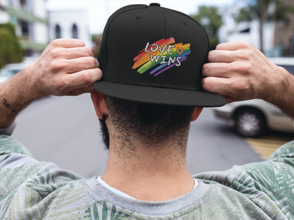 LGBTQ+ "Love Wins" (DTF Printed Hat)