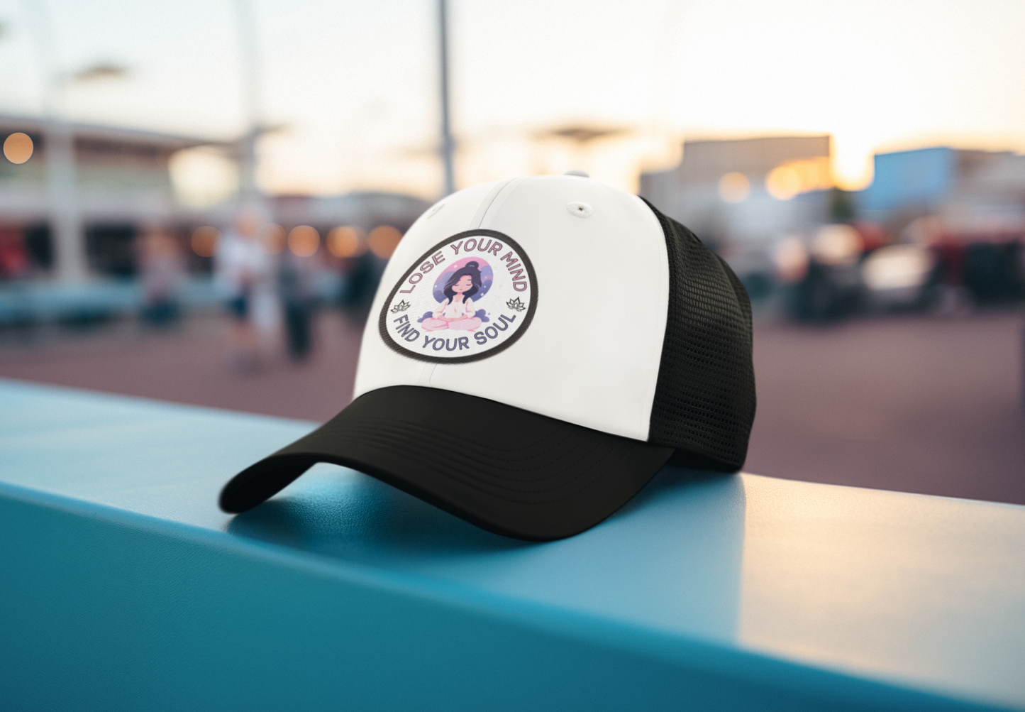 Mindful Awareness -- Meditation (DTF Printed Hat)
