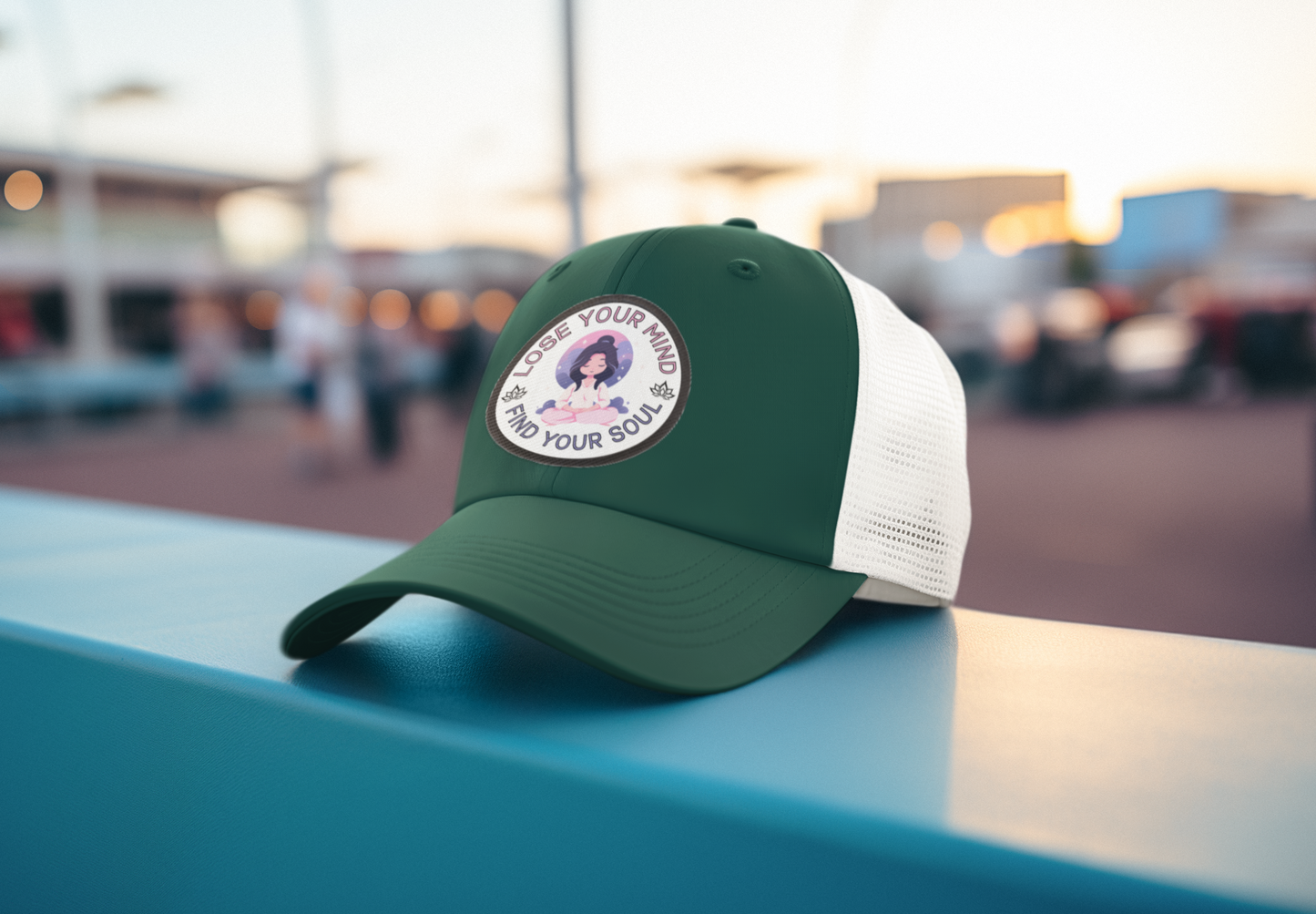 Mindful Awareness -- Meditation (DTF Printed Hat)