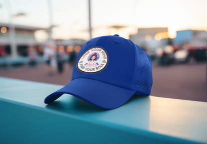 Mindful Awareness -- Meditation (DTF Printed Hat)