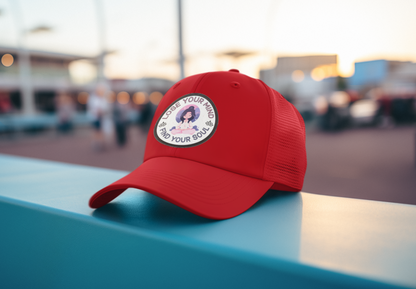Mindful Awareness -- Meditation (DTF Printed Hat)