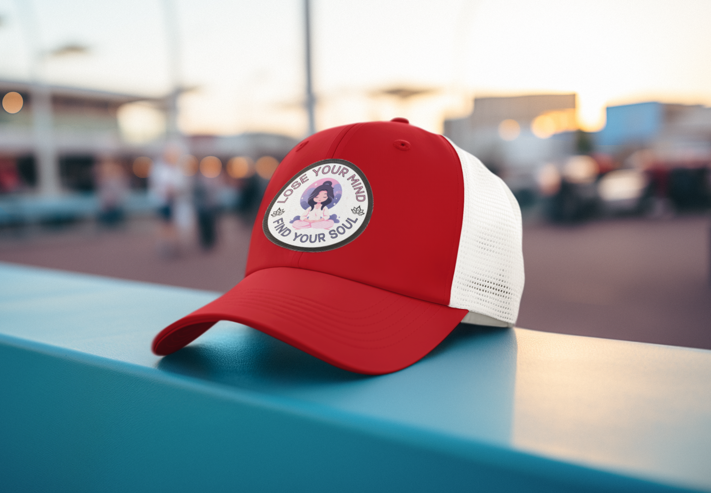 Mindful Awareness -- Meditation (DTF Printed Hat)