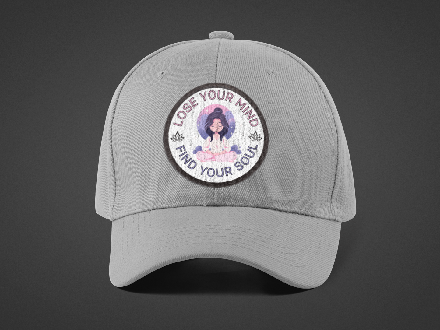 Mindful Awareness -- Meditation (DTF Printed Hat)