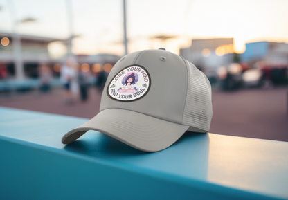 Mindful Awareness -- Meditation (DTF Printed Hat)