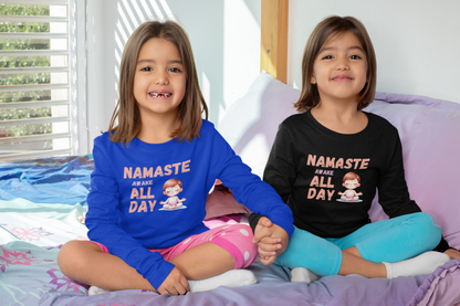 Namaste Awake All Day (girl) - J&S Custom Prints