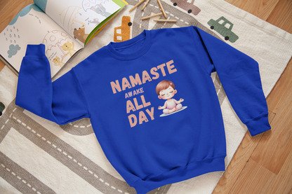 Namaste Awake All Day (girl) - J&S Custom Prints