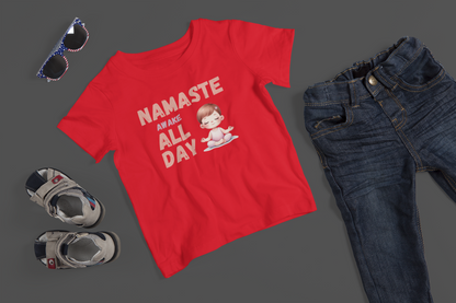 Namaste Awake All Day (girl) - J&S Custom Prints
