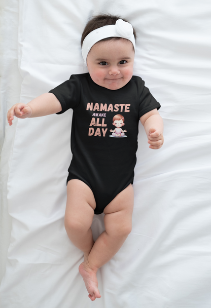 Namaste Awake All Day (girl) - J&S Custom Prints
