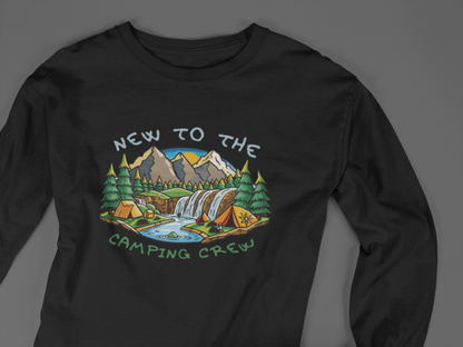 New To The Camping Crew - J&S Custom Prints