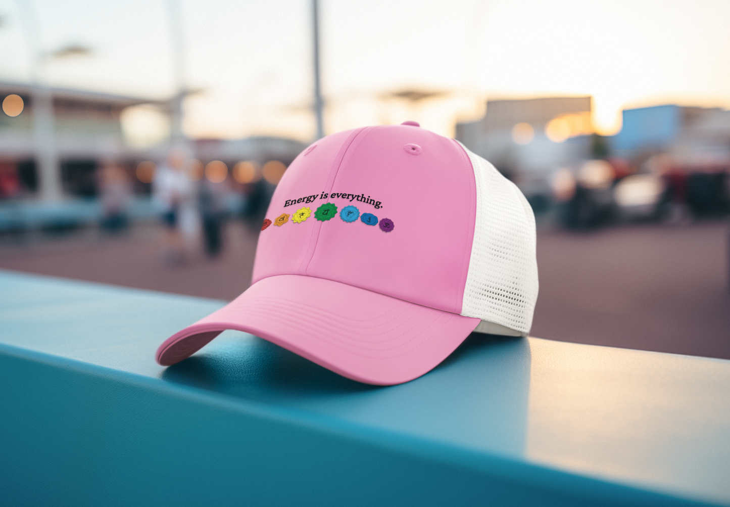 Energy is Everything -- Chakras (DTF Printed Hat)