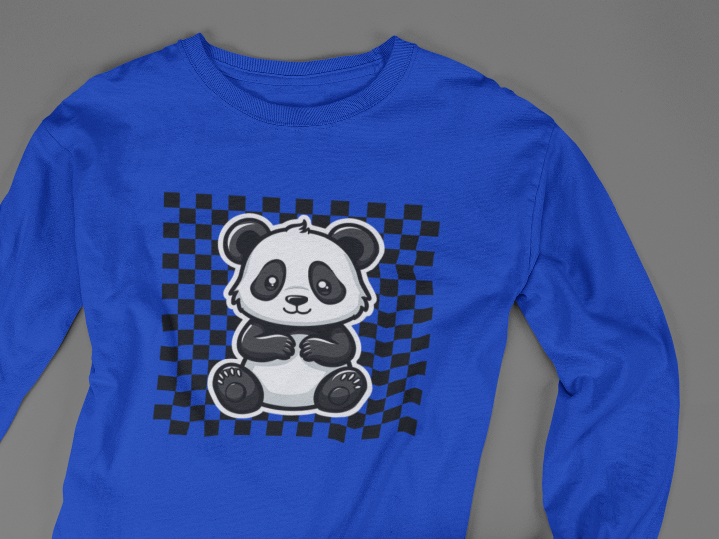 Panda (Checkered) - J&S Custom Prints