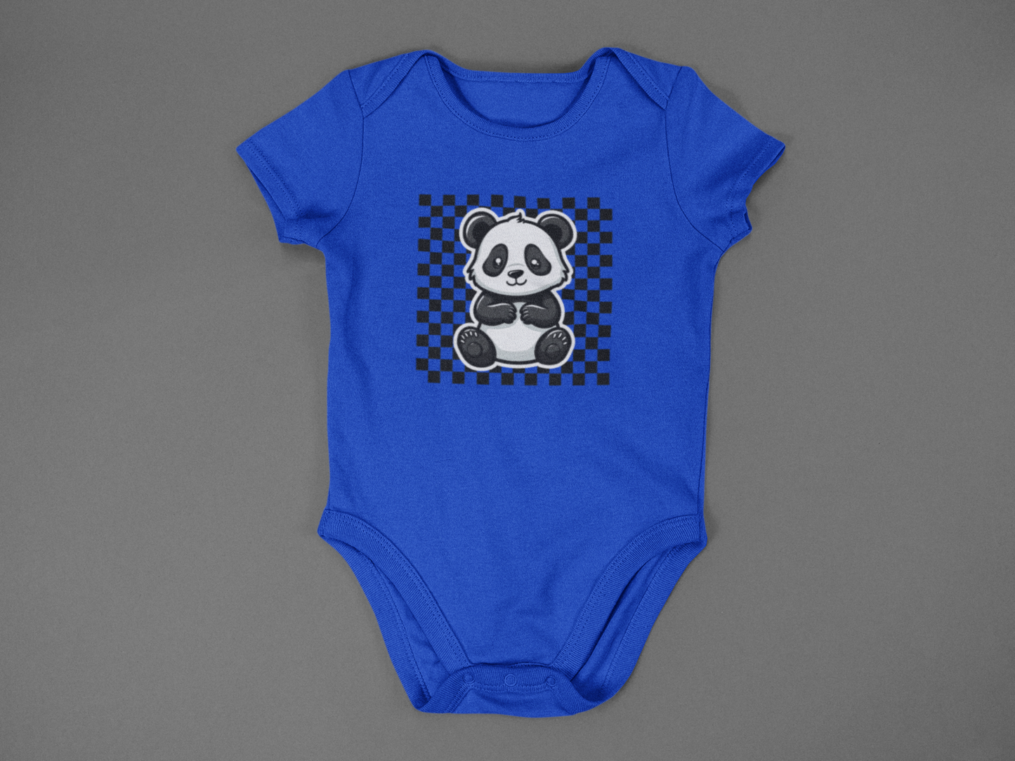 Panda (Checkered) - J&S Custom Prints