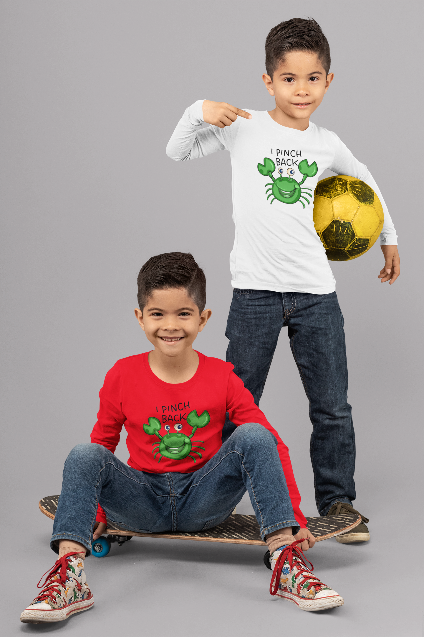 I Pinch Back (Happy Crab) - J&S Custom Prints