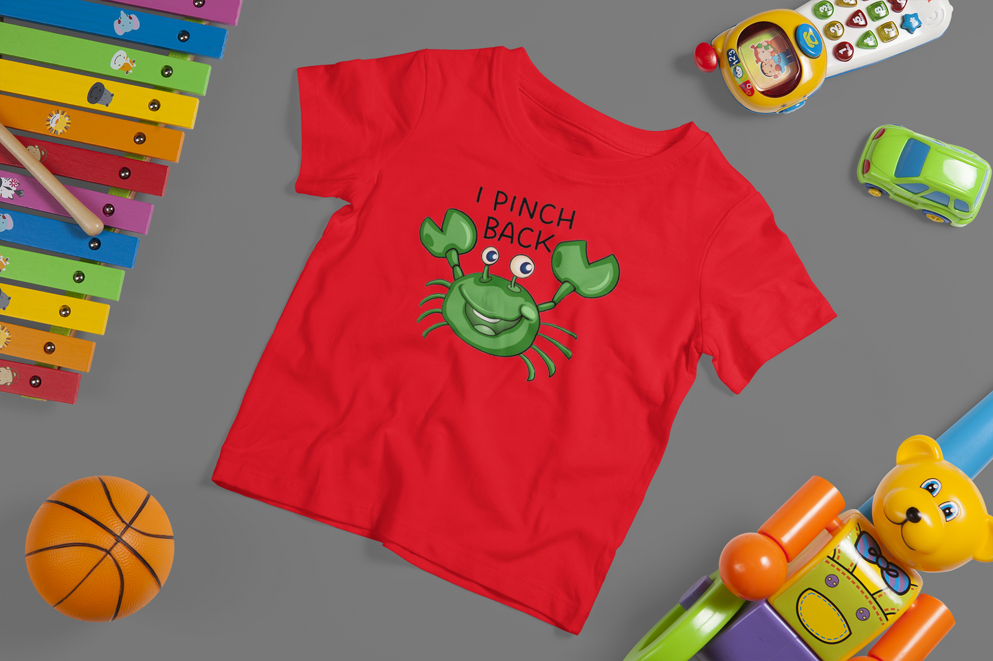 I Pinch Back (Happy Crab) - J&S Custom Prints