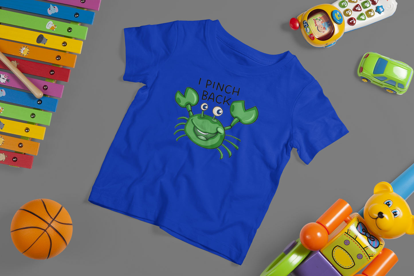 I Pinch Back (Happy Crab) - J&S Custom Prints