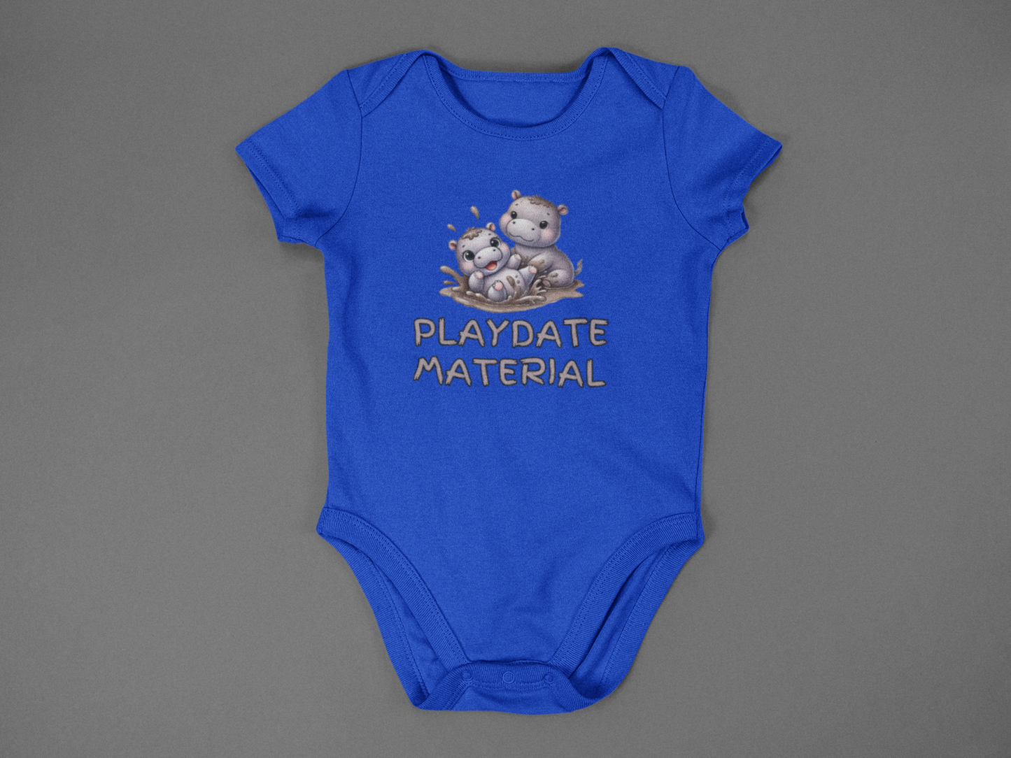 Playdate Material Hippo - J&S Custom Prints