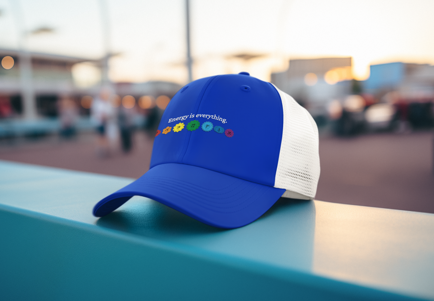 Energy is Everything -- Chakras (DTF Printed Hat)