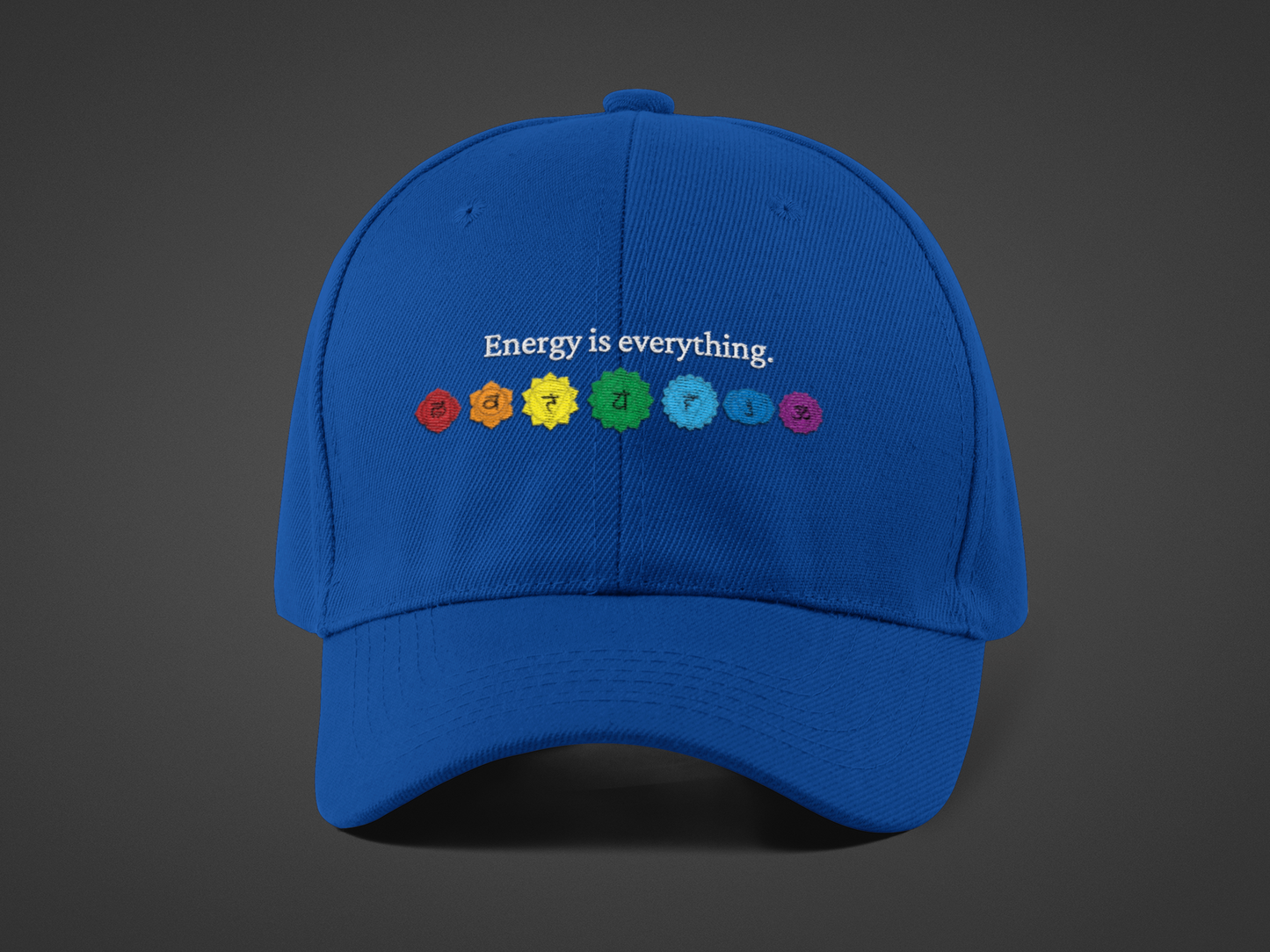 Energy is Everything -- Chakras (DTF Printed Hat)