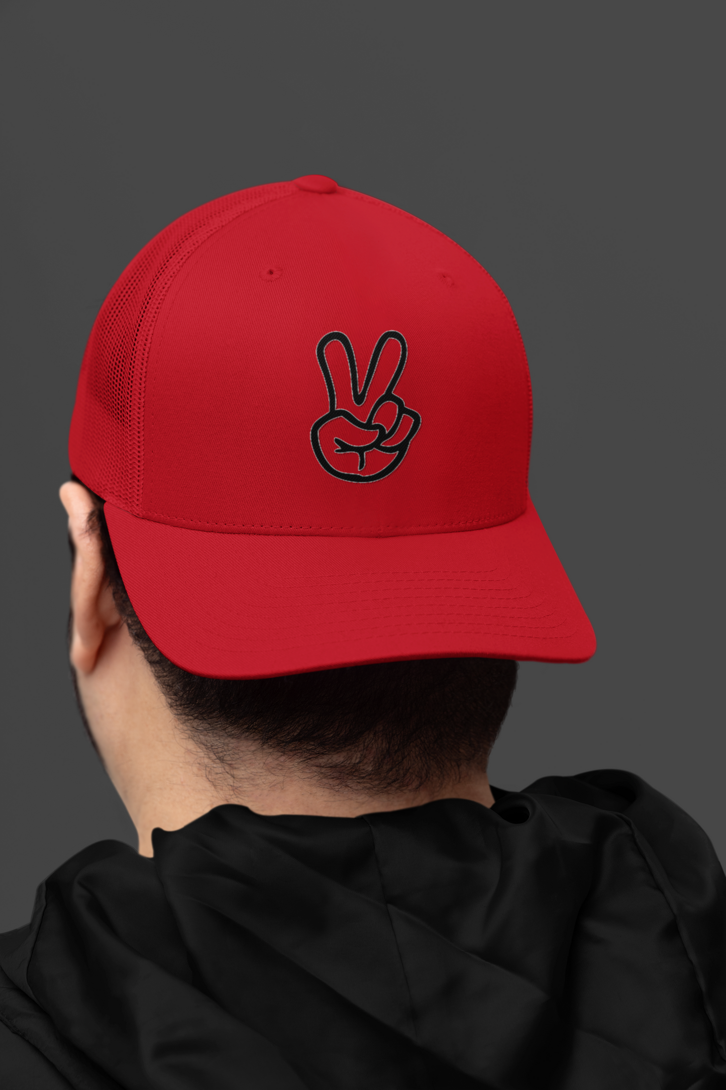 Peace Sign (DTF Printed Hat)