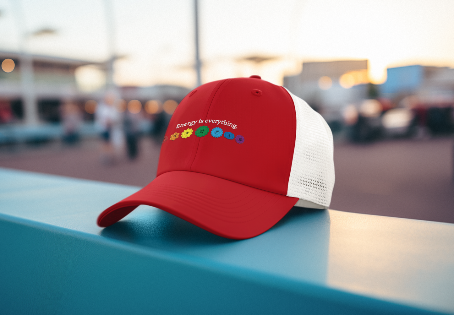Energy is Everything -- Chakras (DTF Printed Hat)