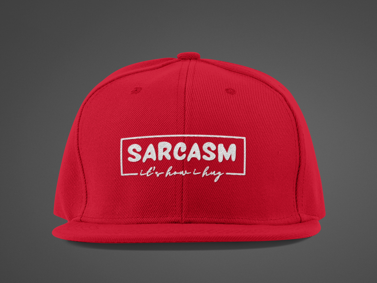 It's How I Hug (DTF Printed Hat)