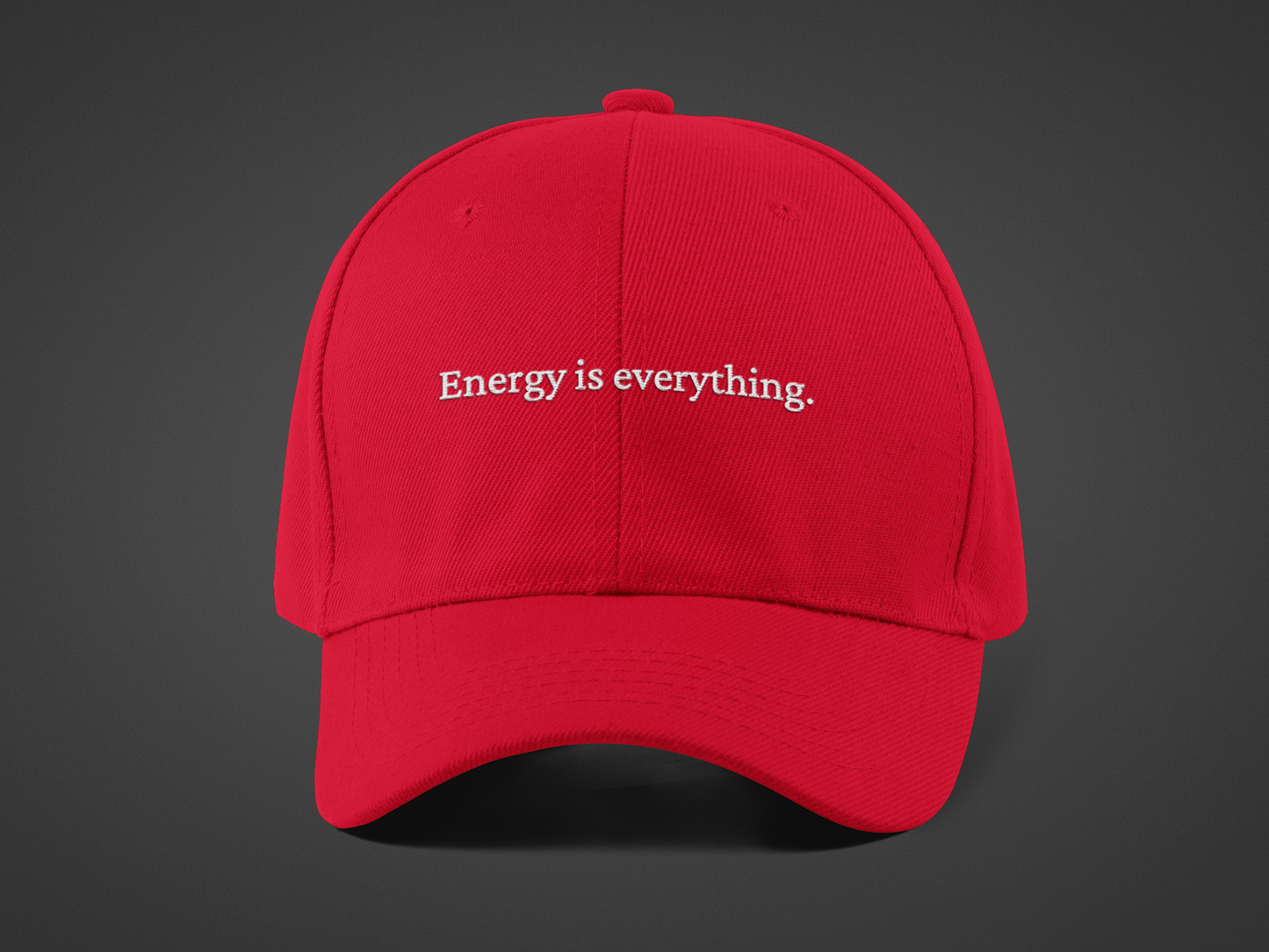 Energy is Everything  (DTF Printed Hat)
