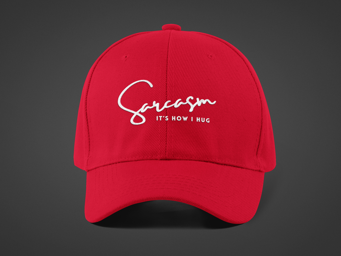 Sarcasm (DTF Printed Hat)